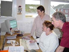 The SelClene Glasgow South office staff